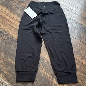 Lululemon Athletica Black align joggers crop